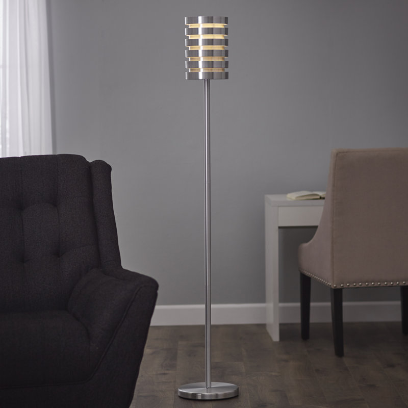 Weddle 62'' Aluminum Traditional Floor Lamp