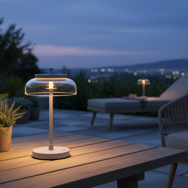 Lampe de table Vinaura, Doré