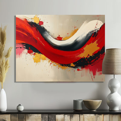 Chaos Harmony Of Wild Volcano Lava III - Fauvism Metal Print