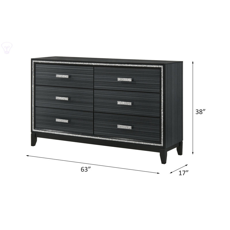 Commode Haiden, Noir