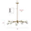 Lustre spoutnik 12 lumières Ezmay