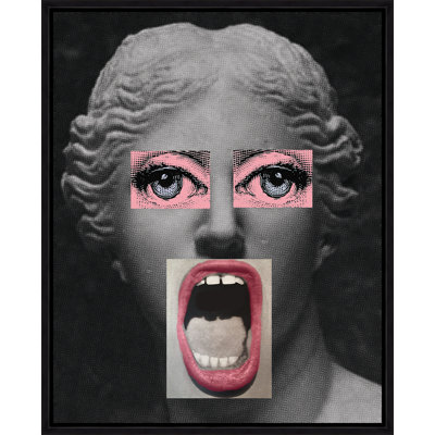 Venus Big Mouth Print by Jeffrey Goodman