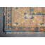 Tapis décoratifs bleus, grands tapis rétro, tapis rétro, tapis géométrique, tapis turcs bleus