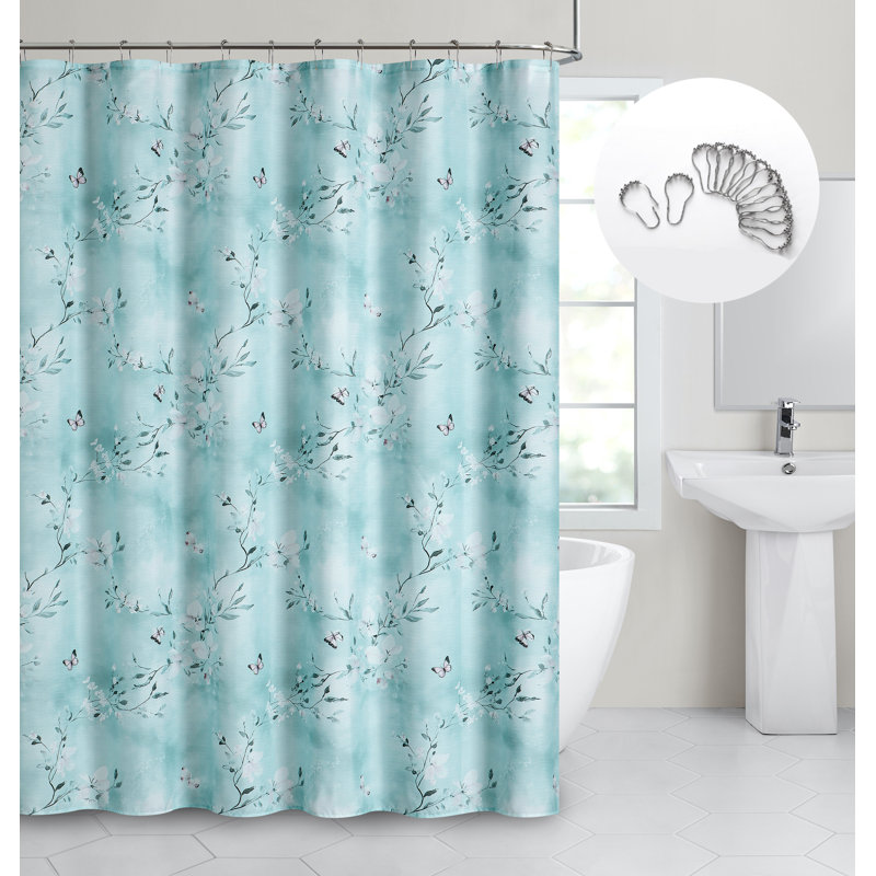 Rideau de douche Cascading Florals