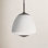 Darby Single Light Glass Dimmable Pendant