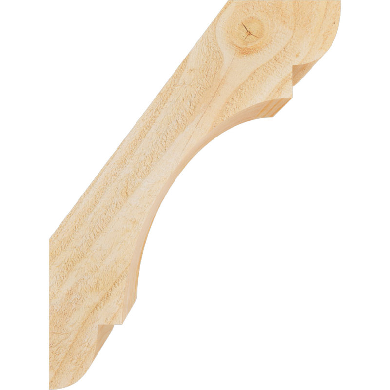 Attelle de genou olympique, Sapin de Douglas, H 16 po x l 4 po x P 12 po, Sciage brut
