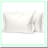 Cooling Cotton Sateen Queen Pillow Sham Set - 400 TC Off White Soft Pillow Covers - Long Staple Combed Cotton - Queen Size 2PC Set