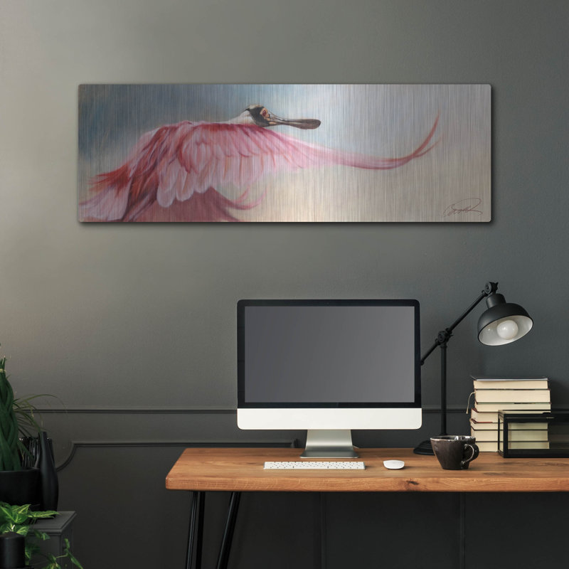 «Wings Spreadbill» par Robert Campbell, H 16 po x l 48 po