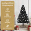 4.92' H Lighted Artificial Christmas Tree-514208062-514215369-514213114