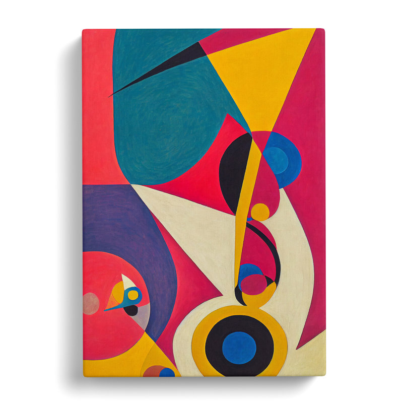 An Abstract Art Painting No.5 - Wrapped Canvas, 50cm H x 35cm W x 3cm D