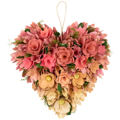 Couronne en faux bois assorti 12,25 po