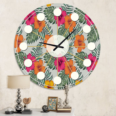 Horloge murale rétro Mid-Century