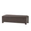 PE WICKER STORAGE BENCH Suitable For Bedroom,Fitting Room, Storage Room, Dining Room, And Living Room,Etc.