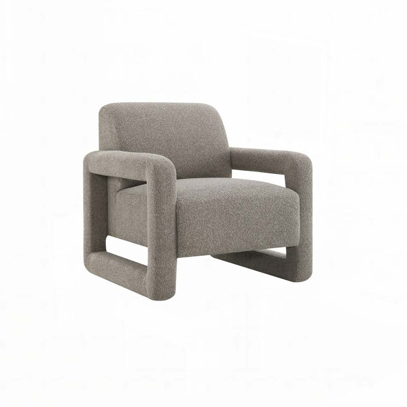 Fauteuil d'appoint en chenille