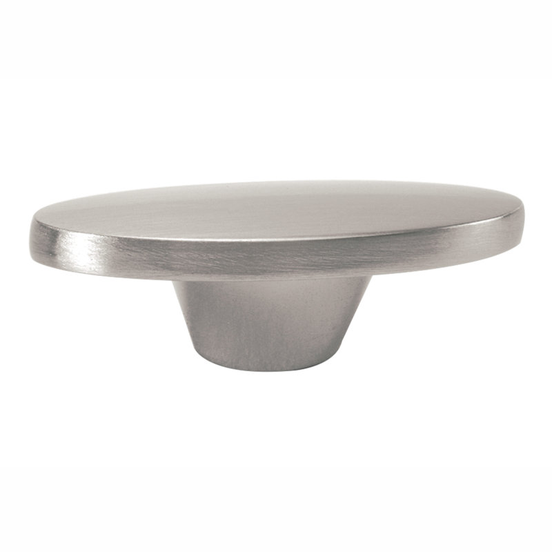 Poignée ovale Luna, Nickel satiné