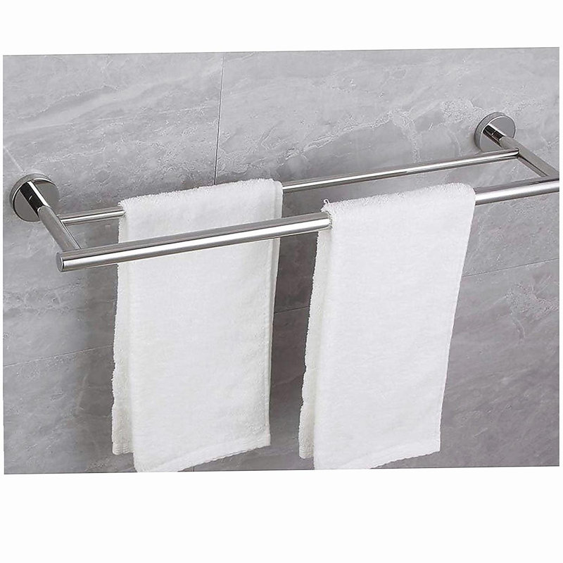 23.6'' Towel Bar Wall Mounted, Chrome