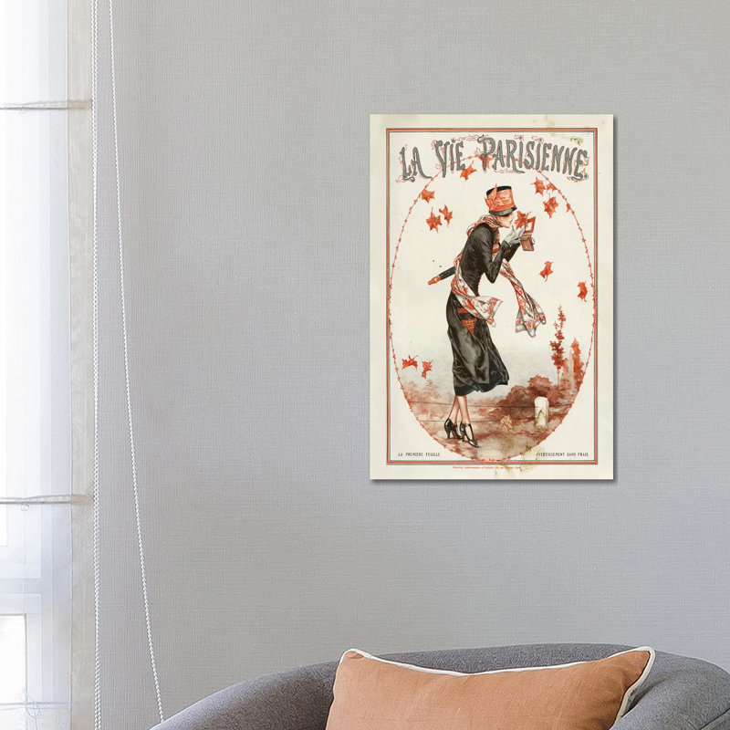 1924 La Vie Parisienne Magazine Cover by Cheri Herouard - Gallery-Wrapped Canvas Giclée on Canvas, Wrapped Canvas