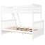 Lit superposé blanc avec et - Améliore le style de rangement en fonction de vos besoins en espace-752423077