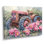 Pivoines par le vieux tracteur VI - Impressions encadrées de pivoines