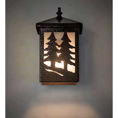 Applique murale en acier Jadier
