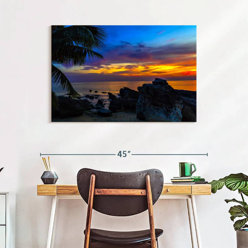 Gillard Caribbean Gillard Sunset, 26" H x 39" W