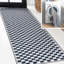 Tapis bleu foncé / blanc Mariquilla-1650639181
