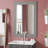 Wood Flat Wall Mirror-104562170