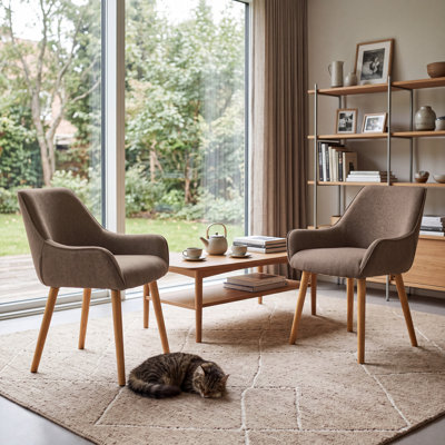 50cm H Upholstered Upholstered Back Armchair