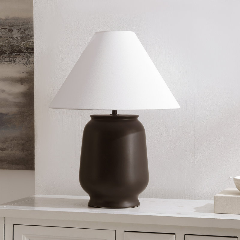 Lampe de table en céramique Mattie