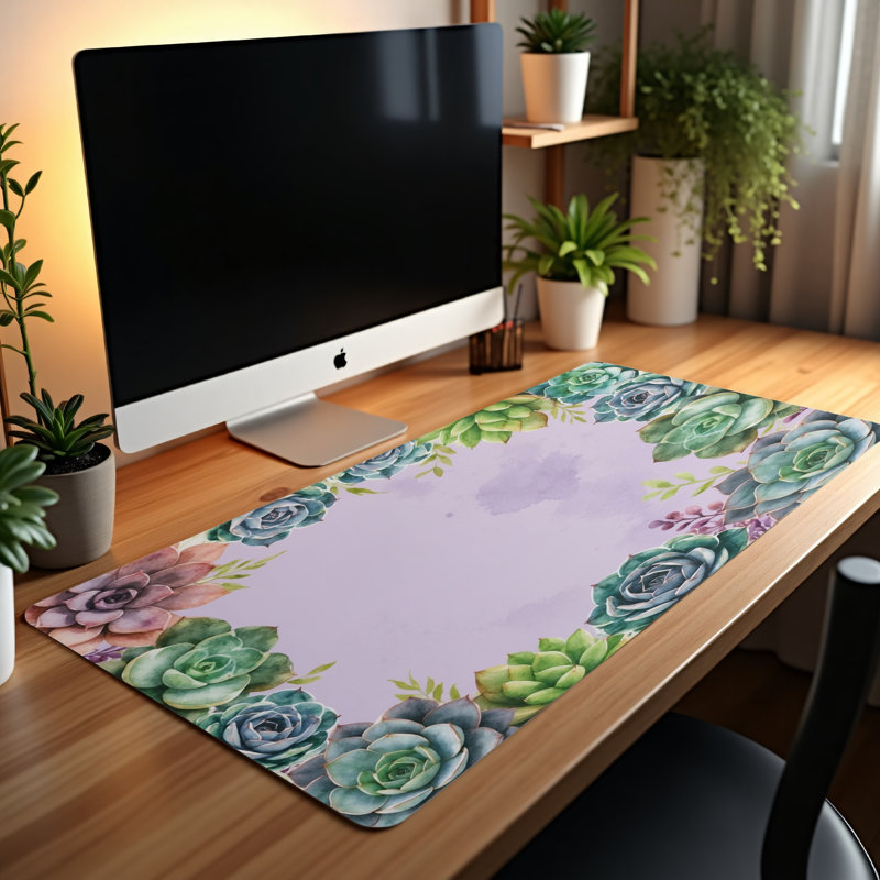 Polyester Desk Pad, 31.5x15.5