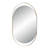 Iron Oval Wall Mirror