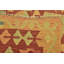 Tapis en laine rouge/beige 2 pi 9 po x 4 pi en laine noué la à la main one-of-kind Elland