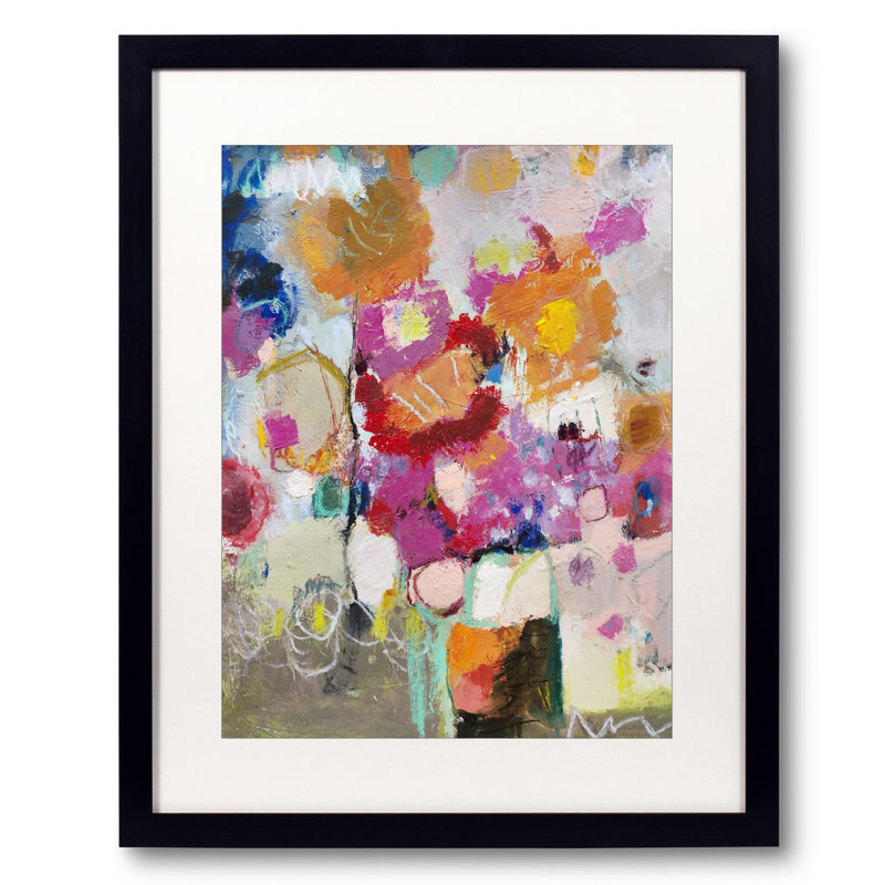 Crazy Beautiful Print by Elizabeth Chapman, Black Framed Paper, 30" H x 24" W