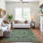 Premium Machine Washable Larock AMF1240 Medallion Rug-115170101