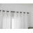 Mkenzi Polyester Semi-Sheer Gromments Curtain Pair-1778762617