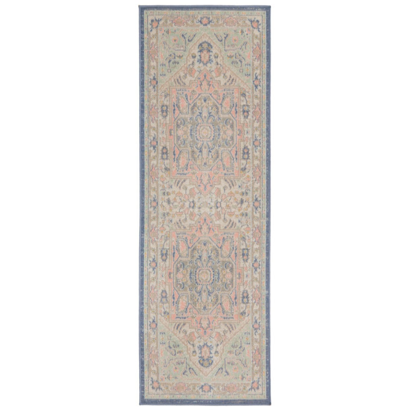 Matthei Oriental Indoor Rug, Runner 2' x 6'