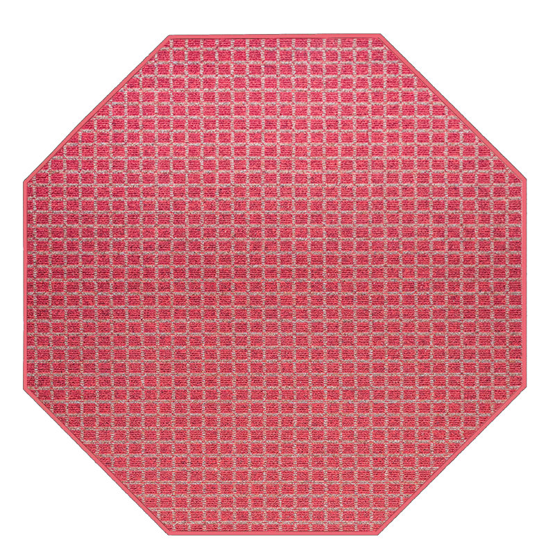 Tapis intérieur / extérieur rouge Immogène, Tapis de couloir 8 pi x 19 pi