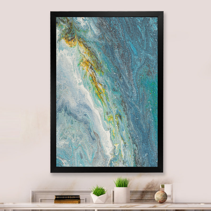 Art rétro sur toile, fleurs printanières de jardin rétro, Cadre noir, H 20 po x l 12 po x P 1 po