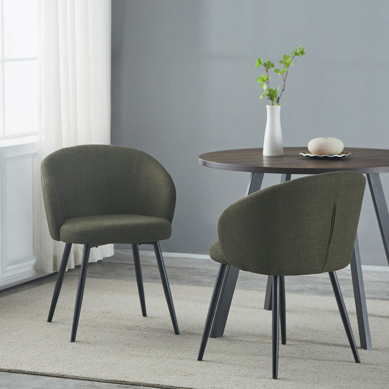 Oronogo 42cm H Upholstered Armchair, Green