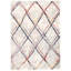 Tapis ivoire / rouge / noir Stigall-934102553