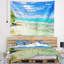 Tapisserie de plage tropicale Seychelles-28506353