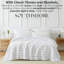 Couverture gaufrée 100% coton tissé gaufré Southshore Fine Linens-134342506-134342503