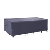 Premium Waterproof Outdoor Patio Rectangular Table Cover: Latest Rip-Stop Fabric, 3-Year Warranty