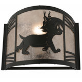 Lynx On The Loose 1 - Light Flush Mounted Sconce