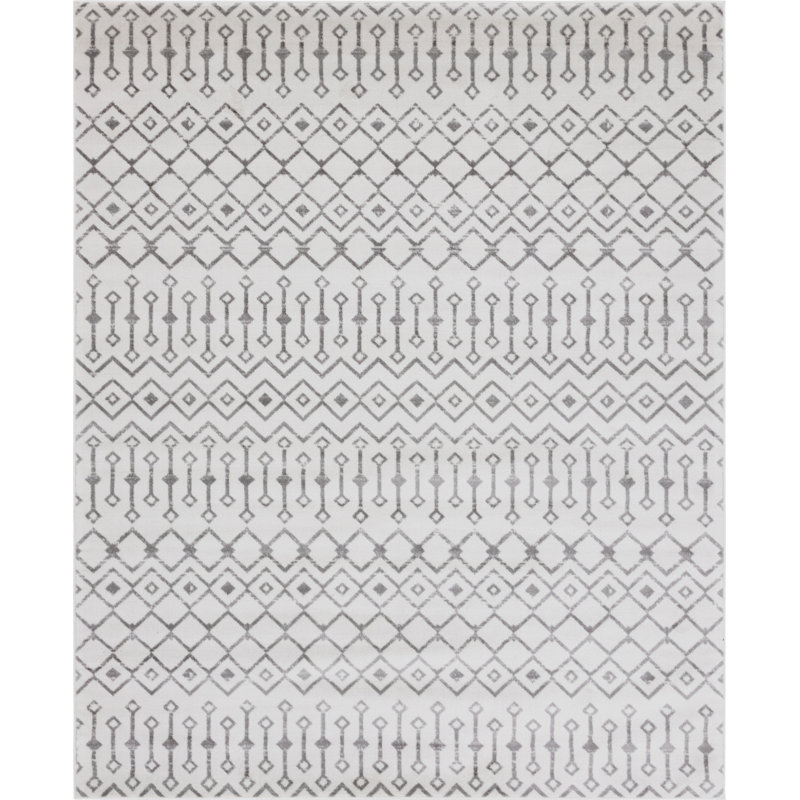 Rhodell Geometric Indoor Rug, Rectangle 7'10" x 10'