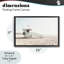 Cadre flottant Lifeguard Hut Sunny Day, design par Sissi et Seb-1227430231-1227430248