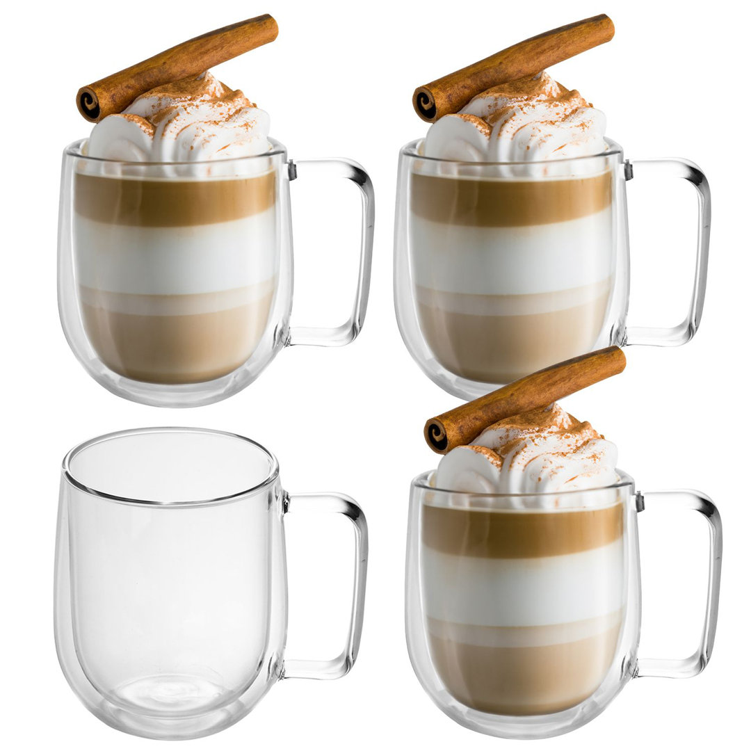 Doppelwandiges Thermo Glas Set In 250 Ml Teeglas Kaffeeglas