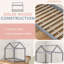 Malton Wooden Single Bed Frame with Tree House Style-1052903267