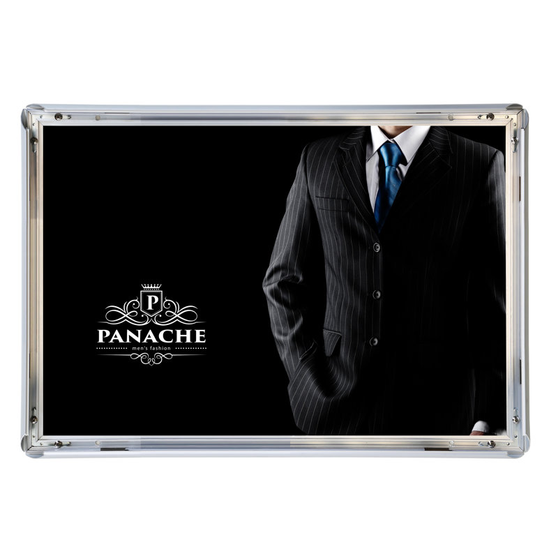 Cadre photo Jeetu, Argent, 24 po x 36 po