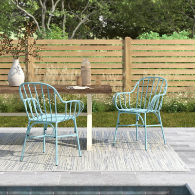 2 chaises de patio empilables Payson